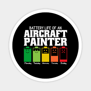 Battery Life Of An Aircraft Painter Magnet